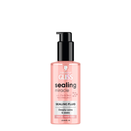 Eine Flasche von Gliss Sealing Miracle Fluid