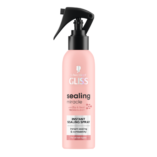 Eine Flasche von Gliss Sealing Miracle Conditioner