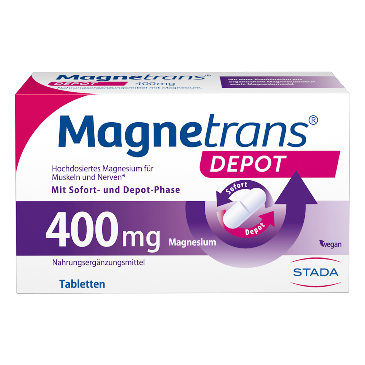 TEAM 3: Magnetrans® DEPOT 400 mg MAGNESIUM