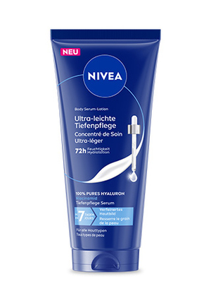 Die Body Lotion mit Serum-Lotion Textur