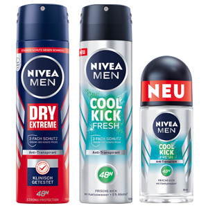 NIVEA MEN Deo Neuheiten
