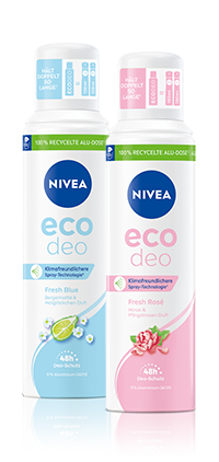 NIVEA Eco Deo Fresh Blue & Fresh Rosé