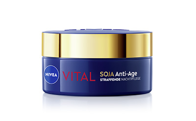NIVEA VITAL Soja Anti-Age Straffende Nachtpflege