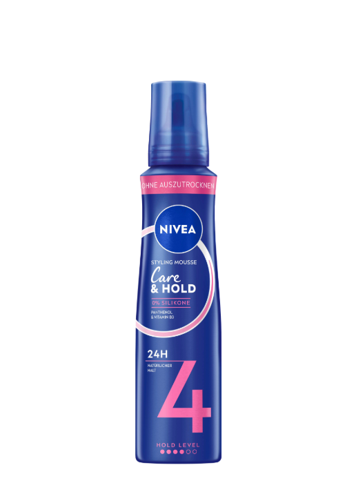 NIVEA Care & Hold Hair Mousse 150ml