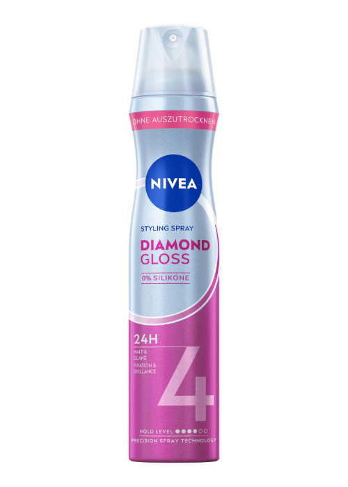 NIVEA Diamond Gloss Hairspray 250ml