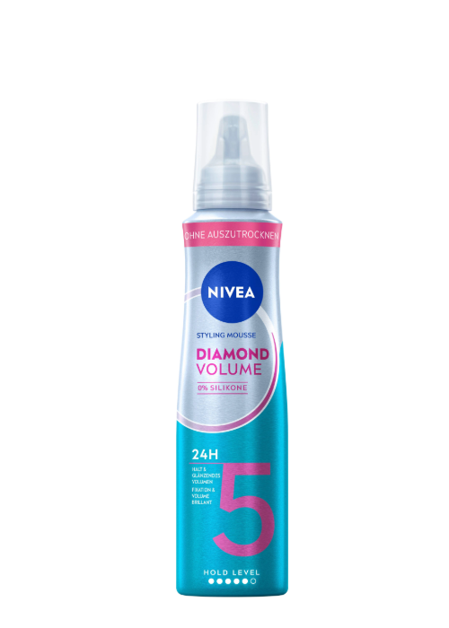 NIVEA Diamond Volume Hair Mousse 150ml