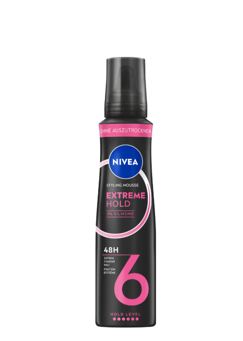 NIVEA Extreme Strong Hair Mousse 150ml 