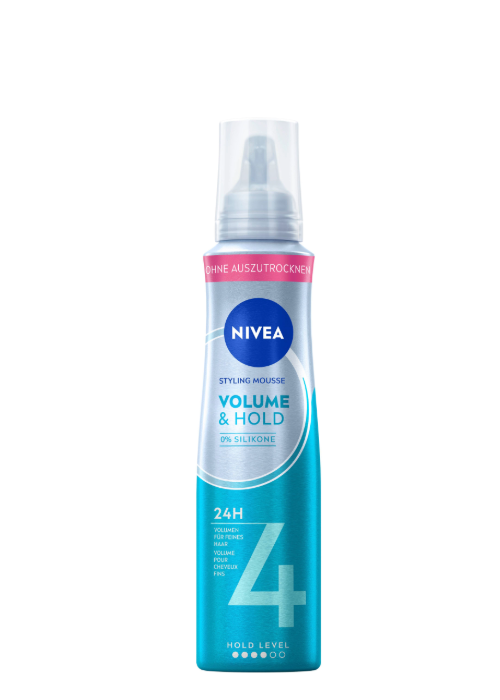 NIVEA Volume & Hold Hair Mousse 150ml