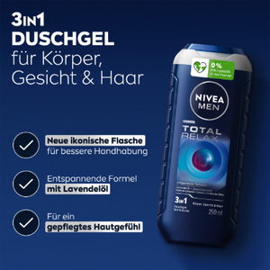 NIVEA MEN Total Relax Duschgel