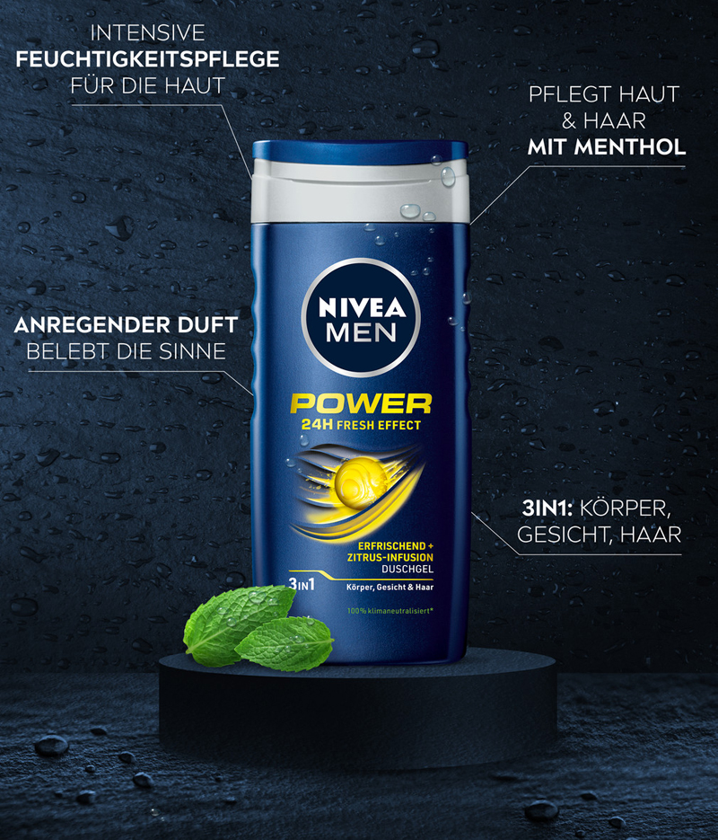 NIVEA MEN Power Duschgel