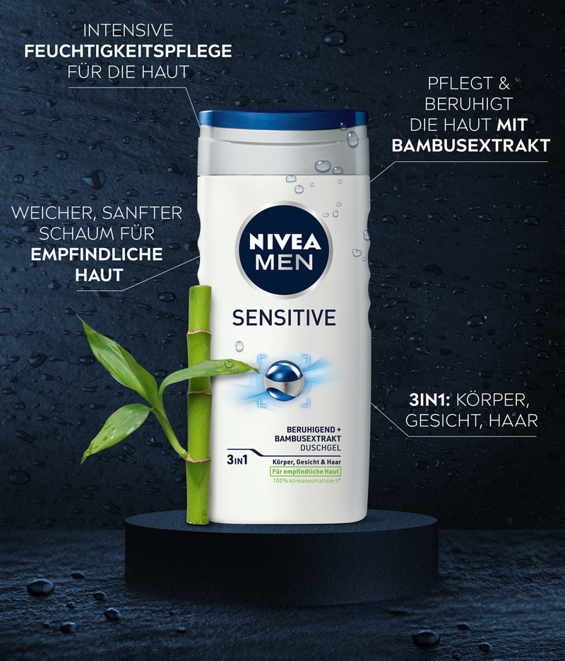 NIVEA MEN Sensitive Duschgel