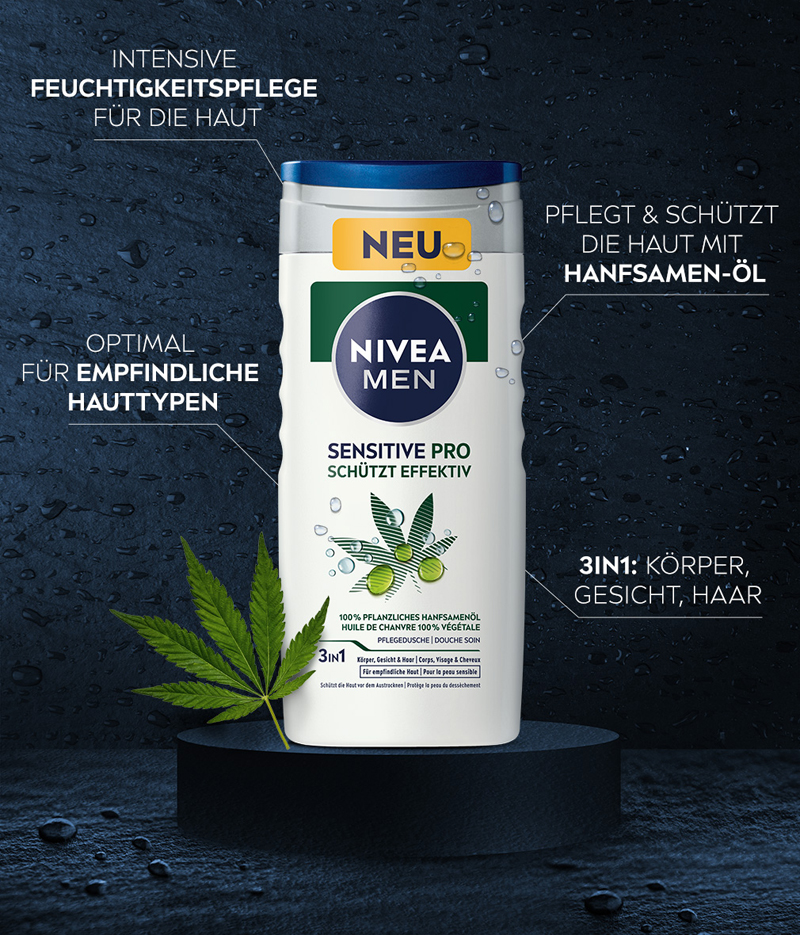 NIVEA MEN Sensitive Pro Pflegedusche