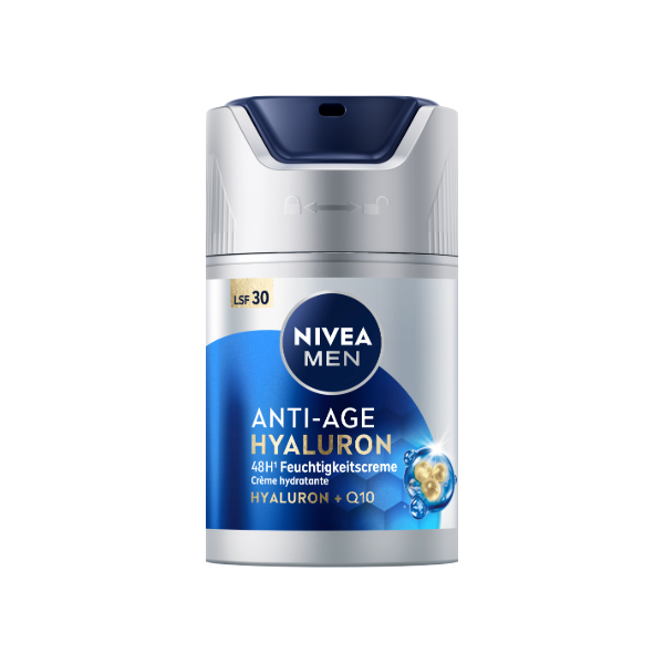 NIVEA MEN Anti-Age Hyaluron Feuchtigkeitscreme LSF 30