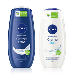 Nivea Creme Care und Nivea Creme Soft
