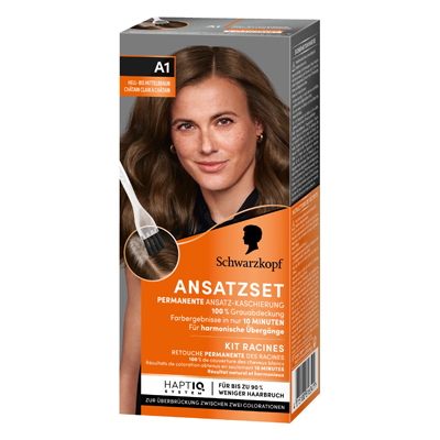 A1 Hell-bis Mittelbraun Coloration