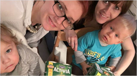 ... viele Becher mit Freunden geteilt ...