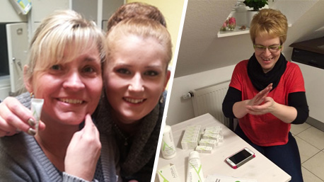 A-DERMA Exomega wird bekannt gemacht.