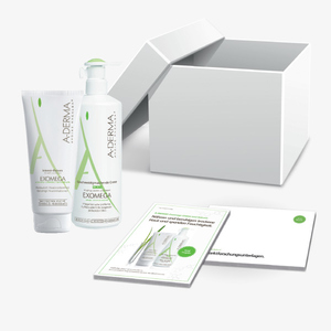 A-DERMA Exomega Startpaket.