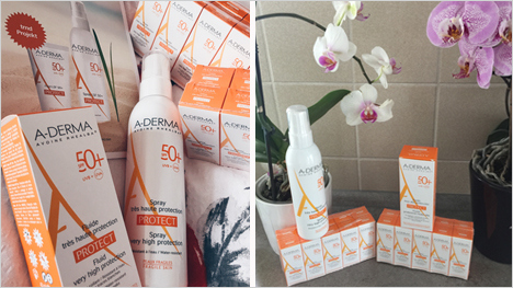 Die ersten Pakete mit A-DERMA Protect sind da!