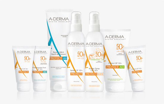 A-DERMA Protect Produktserie