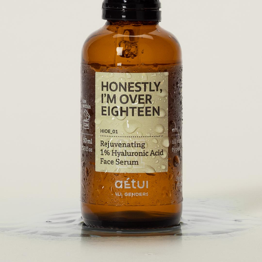 1% Hyaluron Serum Honestly, I'm Over Eighteen