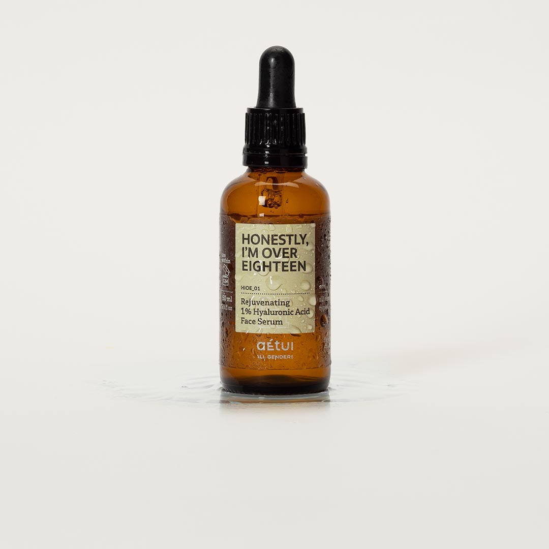 1% Hyaluron Serum Honestly I'm Over Eighteen