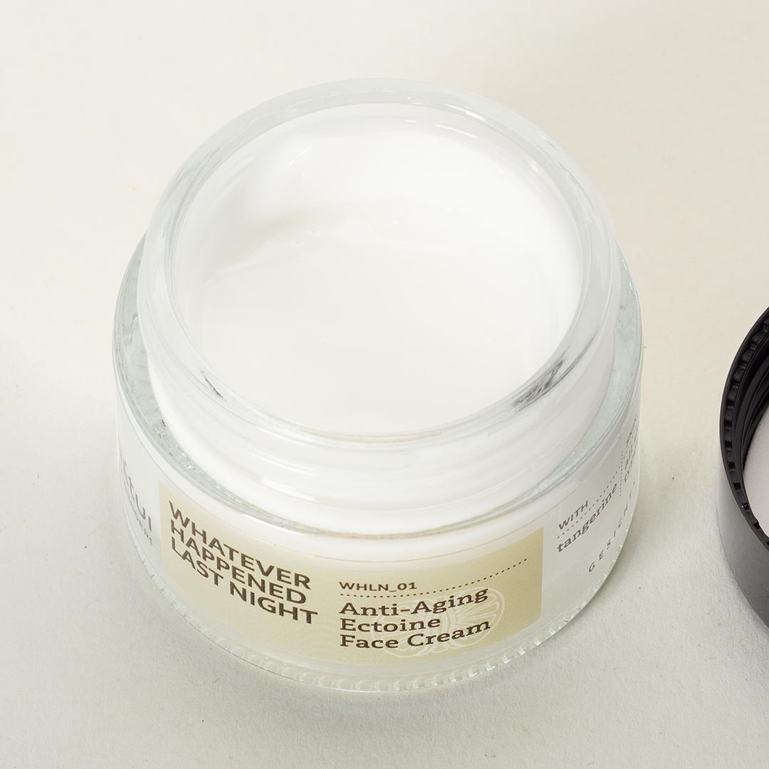 Anti-Aging Tagescreme mit Ectoin Whatever Happened Last Night