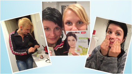 Wir haben Spaß bei unseren Bekanntmach-Aktionen mit Aok.