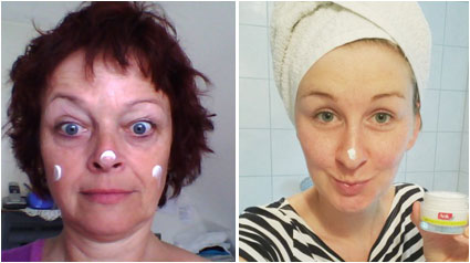 Unser erster Eindruck von der Aok Gesichtspflege.