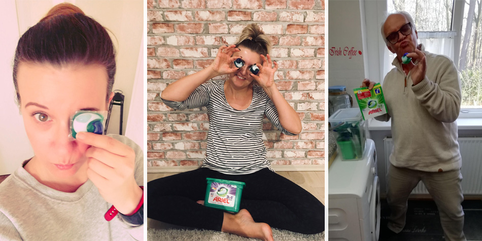 Wir machen die Ariel 3in1 PODS online bekannt.