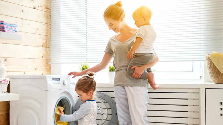 Kindersicherer Umgang mit Ariel 3in1 PODS 