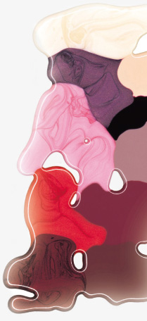 Farbverlauf Art Couture Nail Lacquer.