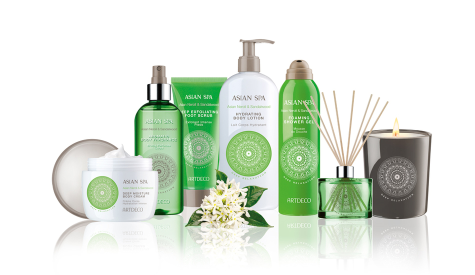 Der "ruhesuchende" Typ findet pure Entspannung mit der "Deep Relaxation" Serie mit Neroli und Sandelholz.