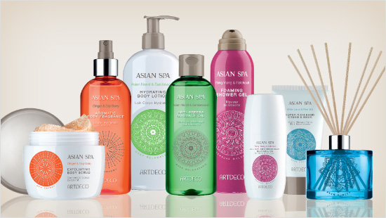 Jede Produktlinie umfasst acht bis neun Körperpflegeprodukte sowie einen Raumduft und eine Duftkerze.