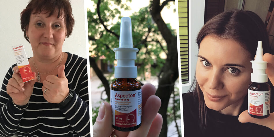 Aspecton® Nasenspray: Mit Dexpanthenol und Hypromellose.