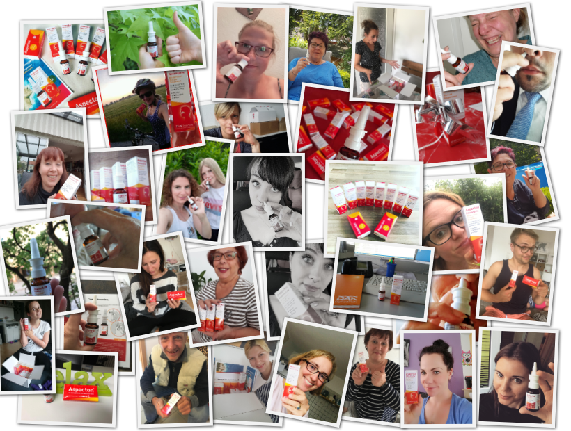 Aspecton Nasenspray: Eindrücke der Teilnehmer