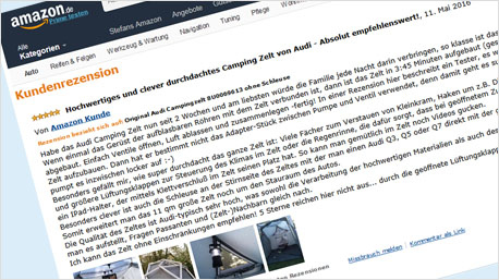Onlinereporter marcussssss hat die Gelegenheit genutzt und auch auf Amazon.de eine Testreportage hinterlassen.