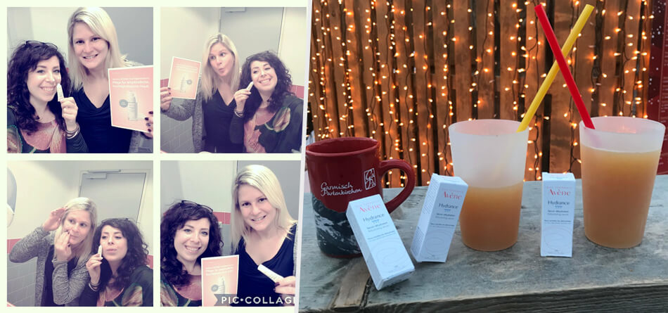 ... es gemeinsam mit Familie, Freundinnen, Kolleginnen und Bekannten ausprobiert ...