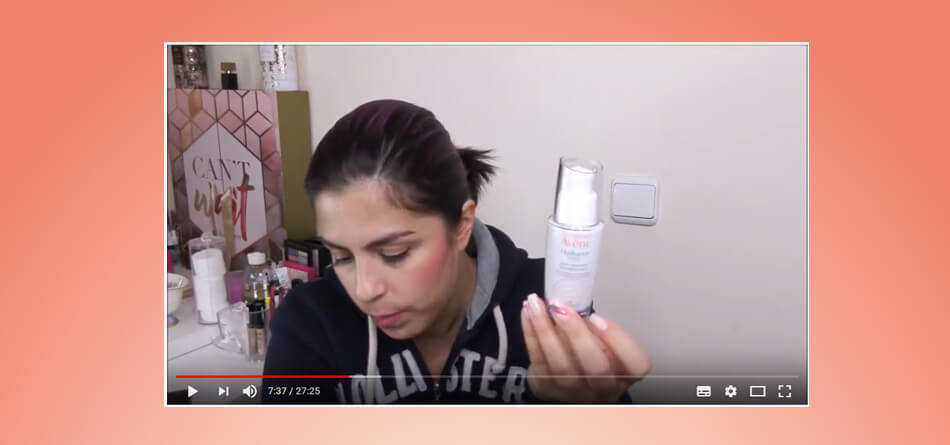 Und trnd-Partnerin Nastibn berichtet in einem Video von ihren Erfahrungen mit dem Feuchtigkeitsserum.