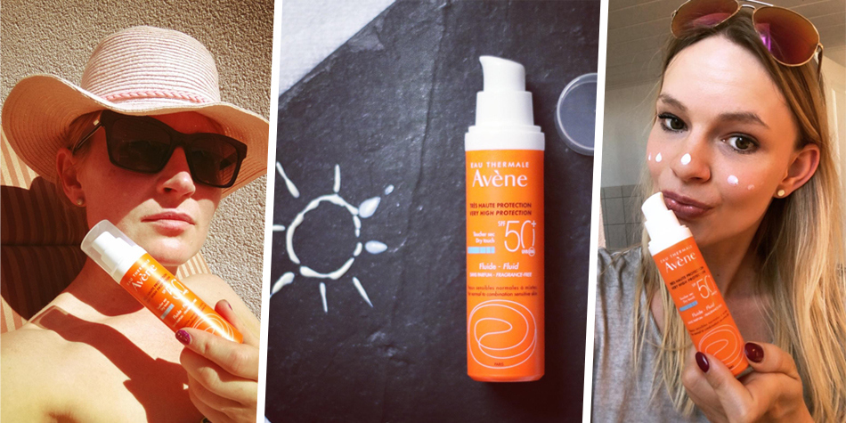 Avène Sonnenfluid SPF50+: Veträglicher Schutz für jeden Hauttyp.