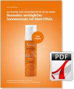 Projektfahrplan zum trnd-Projekt mit dem Sonnenfluid SPF 50+ von Avène.