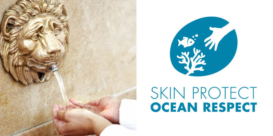 Alles dreht sich ums Wasser bei Eau Thermale Avène.