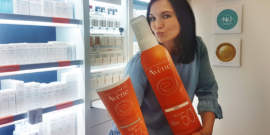 Unsere Ansprechpartnerin bei Avène: Sandra.
