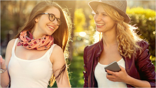 Im Projekt gesammelte Erfahrungen teilen alle teilnehmenden trnd-Partnerinnen mit Familie, Freunden und Bekannten sowie der gesamten trnd-Community.