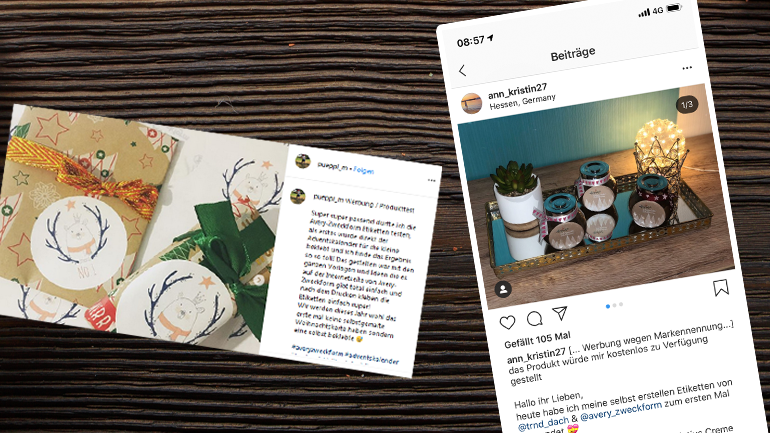 Online bekanntmachen von Avery Zweckform