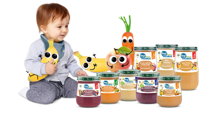 Baby Freche Freunde im trnd-Projekt