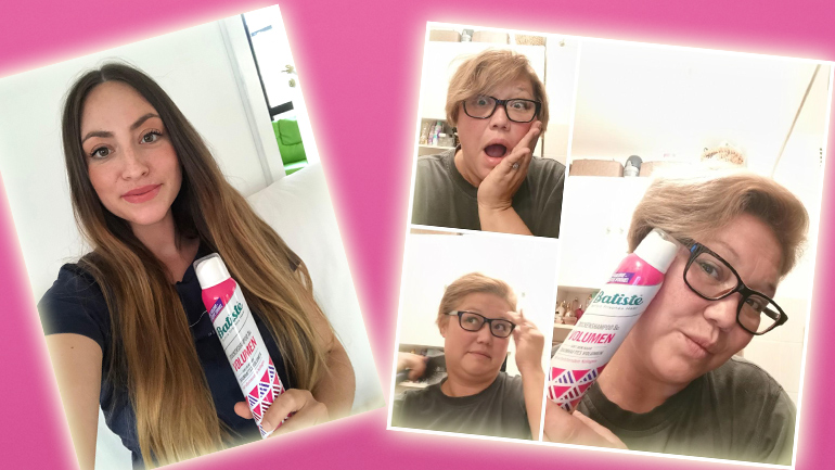 Unser erster Eindruck vom Batiste Hair Benefits Volumen Trockenshampoo 