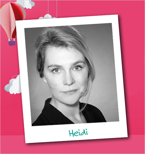 Heidi ist unsere Ansprechpartnerin bei Batiste.