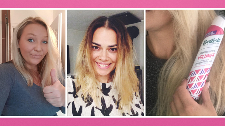 Frische und Volumen ganz schnell und easy dank dem neuen Batiste Hair Benefits Trockenshampoo. 