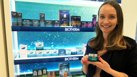 Biotherm Ansprechpartnerin Vivien
